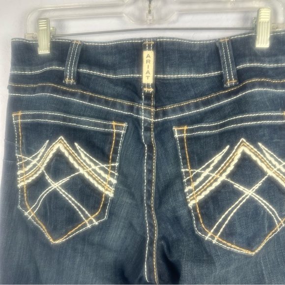 Ariat REAL Denim Women’s Mid Rise Stretch Boot Whipstich 30S - Picture 8 of 9